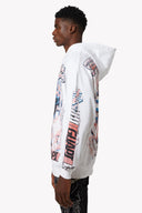 ホワイトニトロドリフトパーカーV1