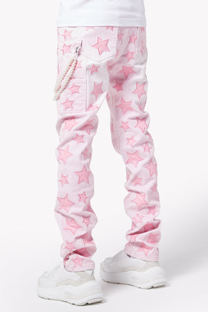 French Rose Stars Regular Denim