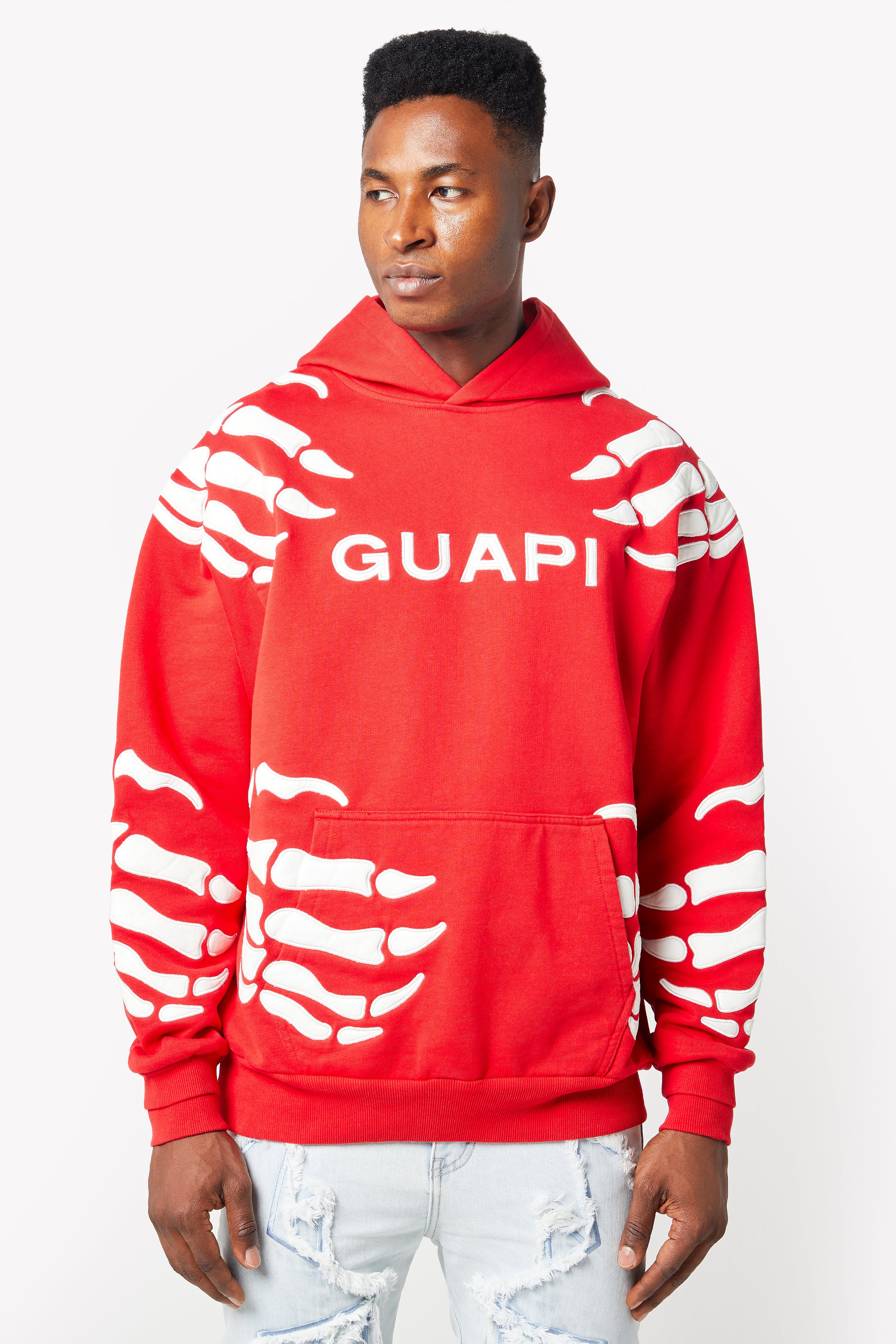 Blood Red Hell Dragger Hoodie – GUAPI CLOTHING FZ-LLC