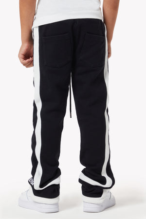 Obsidian Black Kids Sweat Pants