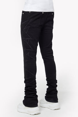 All Black Stars Denim