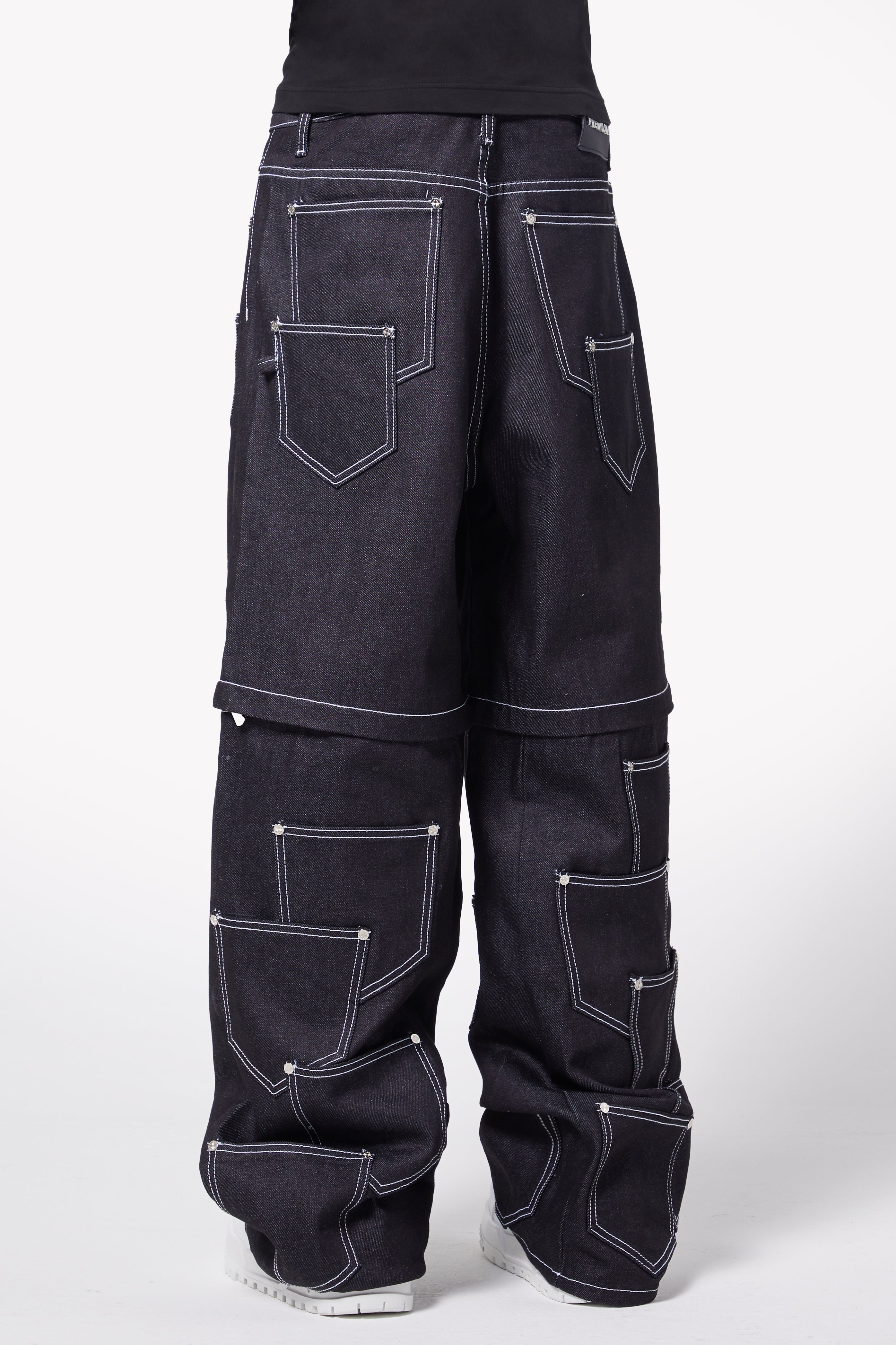 Jade Black Convertible Dice Pant – Guapi Clothing