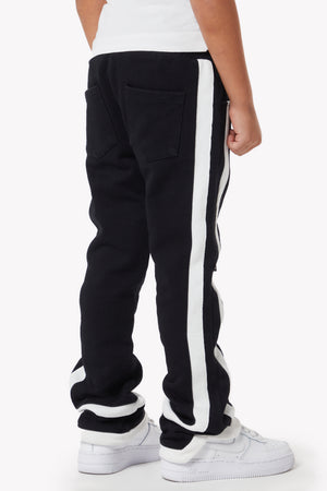 Obsidian Black Kids Sweat Pants