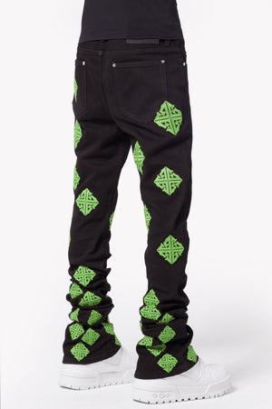 Slime Icon Stacked Denim