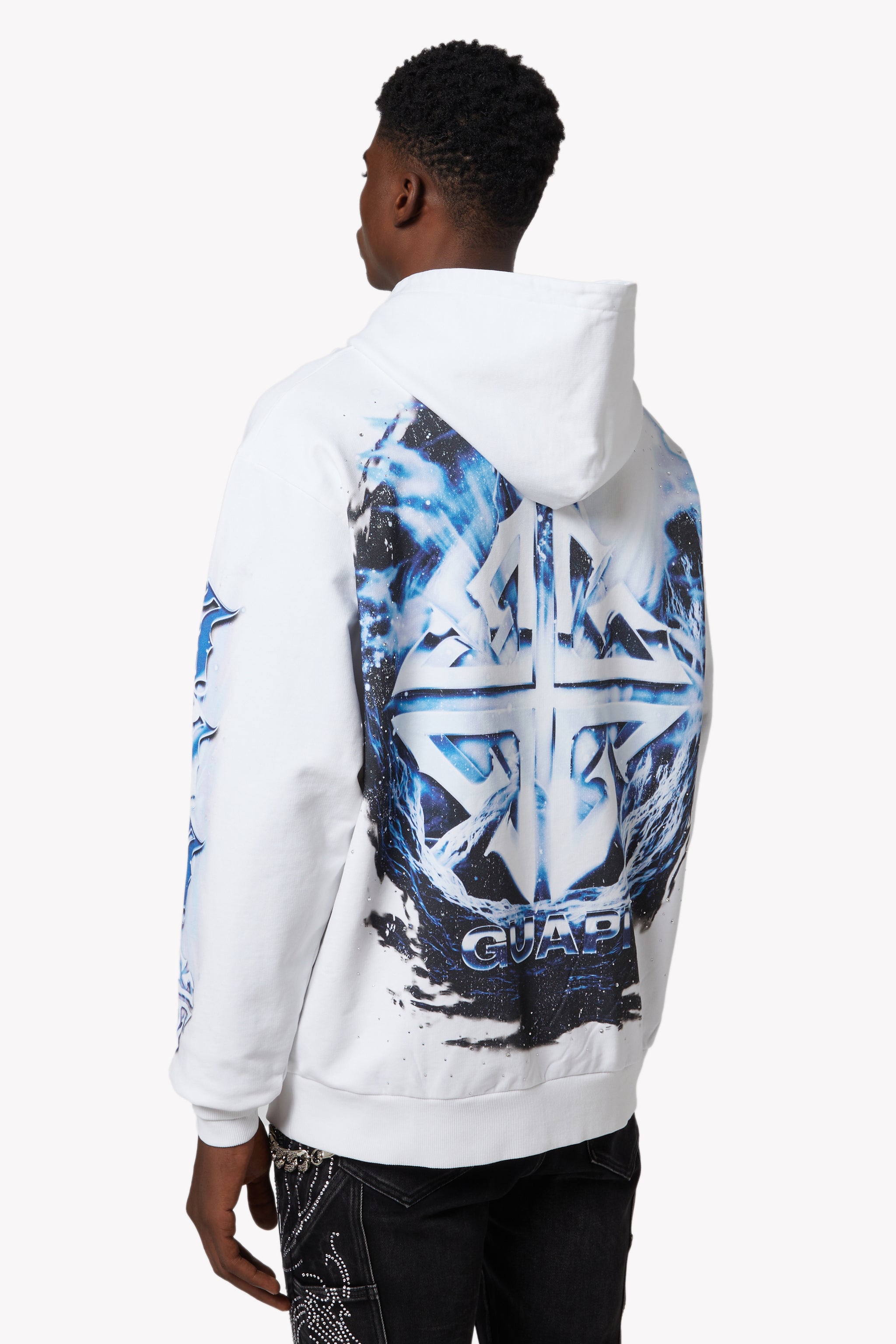 White Heavens Vault Hoodie V1