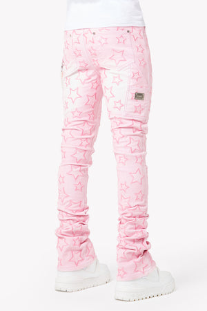 French Rose Stars Denim