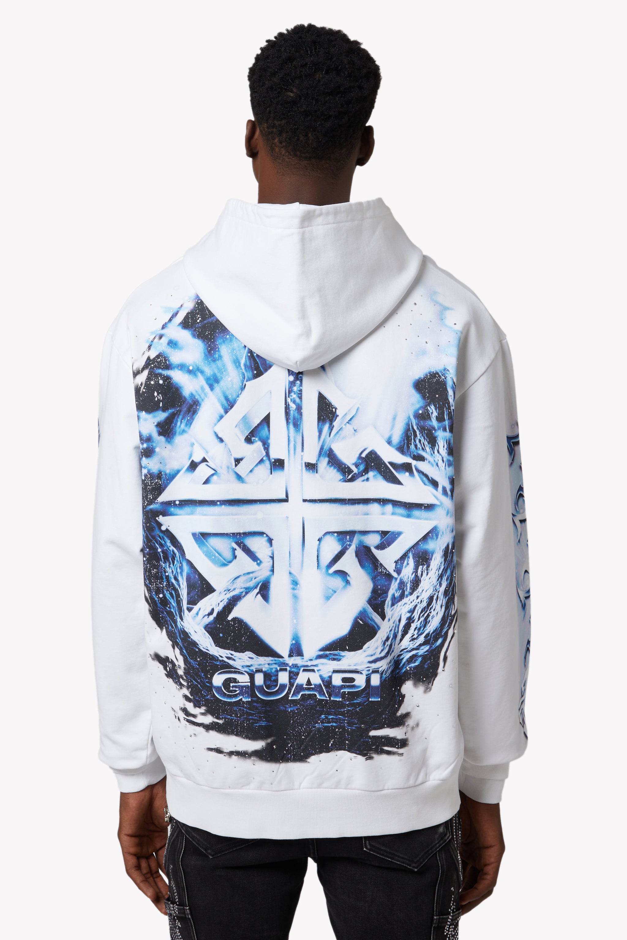 White Heavens Vault Hoodie V1