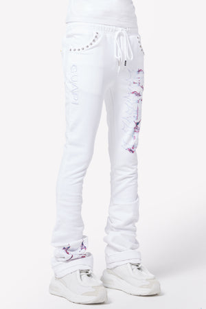 Ghost White Conquer Sweat Pants