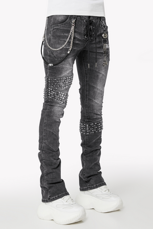 Obsidian Black Warpath Denim