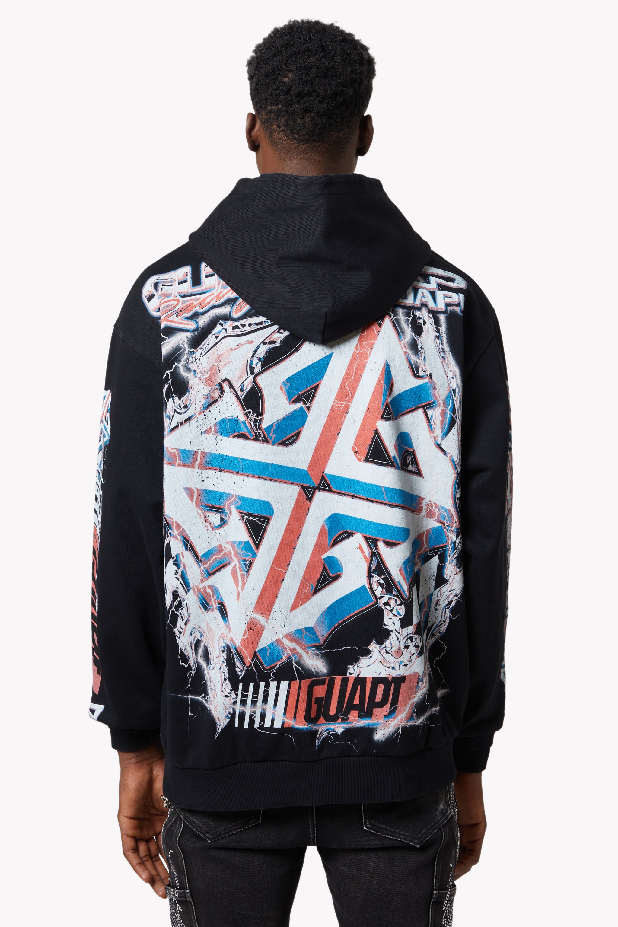 Black Nitro Drift Hoodie V1