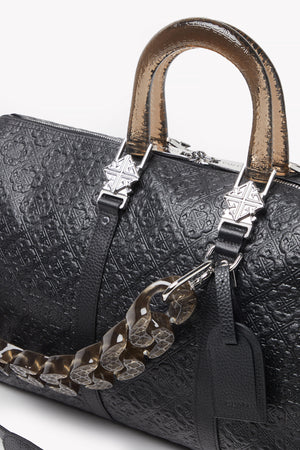 Obsidian Black Duffle Bag