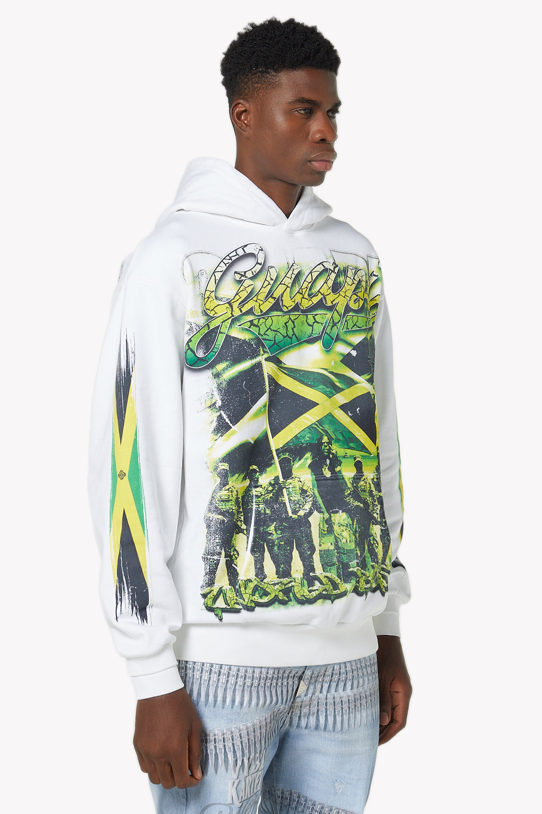 White World Boss Hoodie