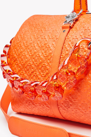 Tiger Orange Duffle Bag