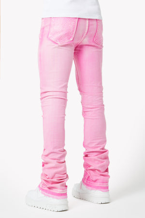 French Rose Basics Stacked Denim