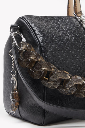 Obsidian Black Duffle Bag