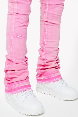 French Rose Basics Stacked Denim - Guapi Clothing