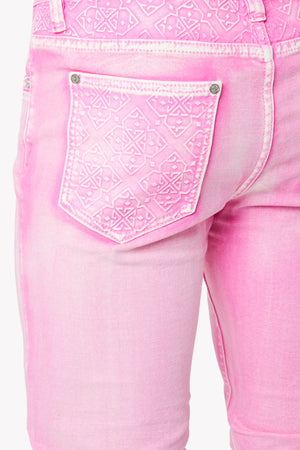 French Rose Basics Stacked Denim