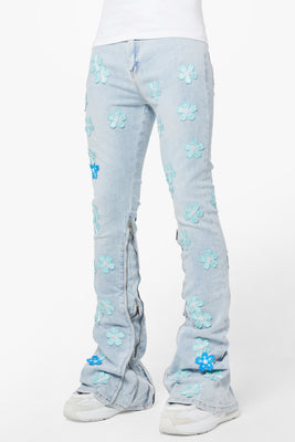 新作モデル✨️】GUAPI AQUA BLUE BLOSSOM DENIM