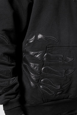 All Black Hell Dragger Hoodie - Guapi Clothing