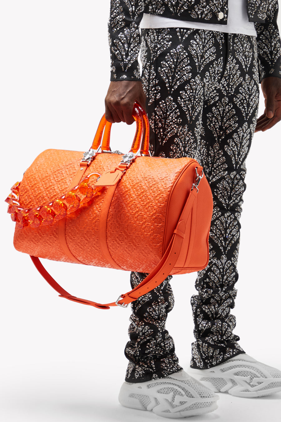 Tiger Orange Duffle Bag
