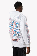 ホワイトニトロドリフトパーカーV1