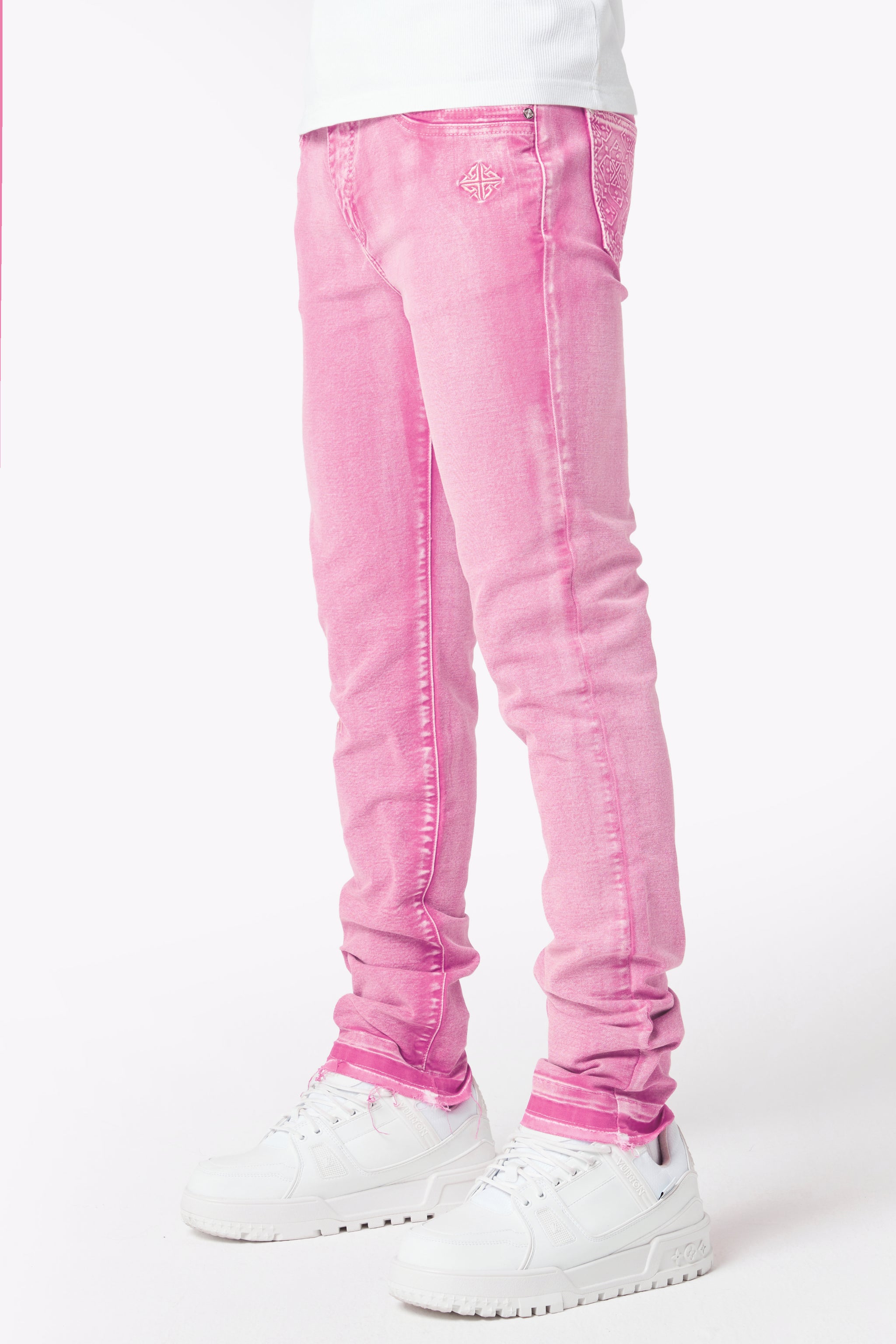 French Rose Basics Regular Denim