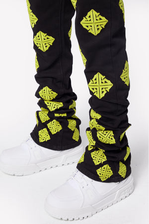 Cyber Icon Stacked Denim