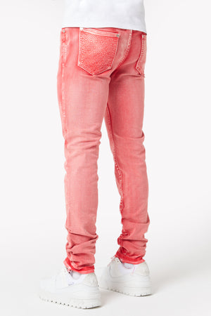 Blood Red Basics Regular Denim