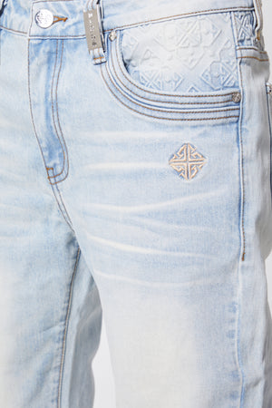Aqua Blue Basics Regular Denim V2