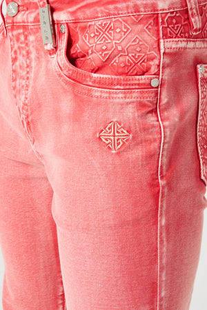Blood Red Basics Regular Denim