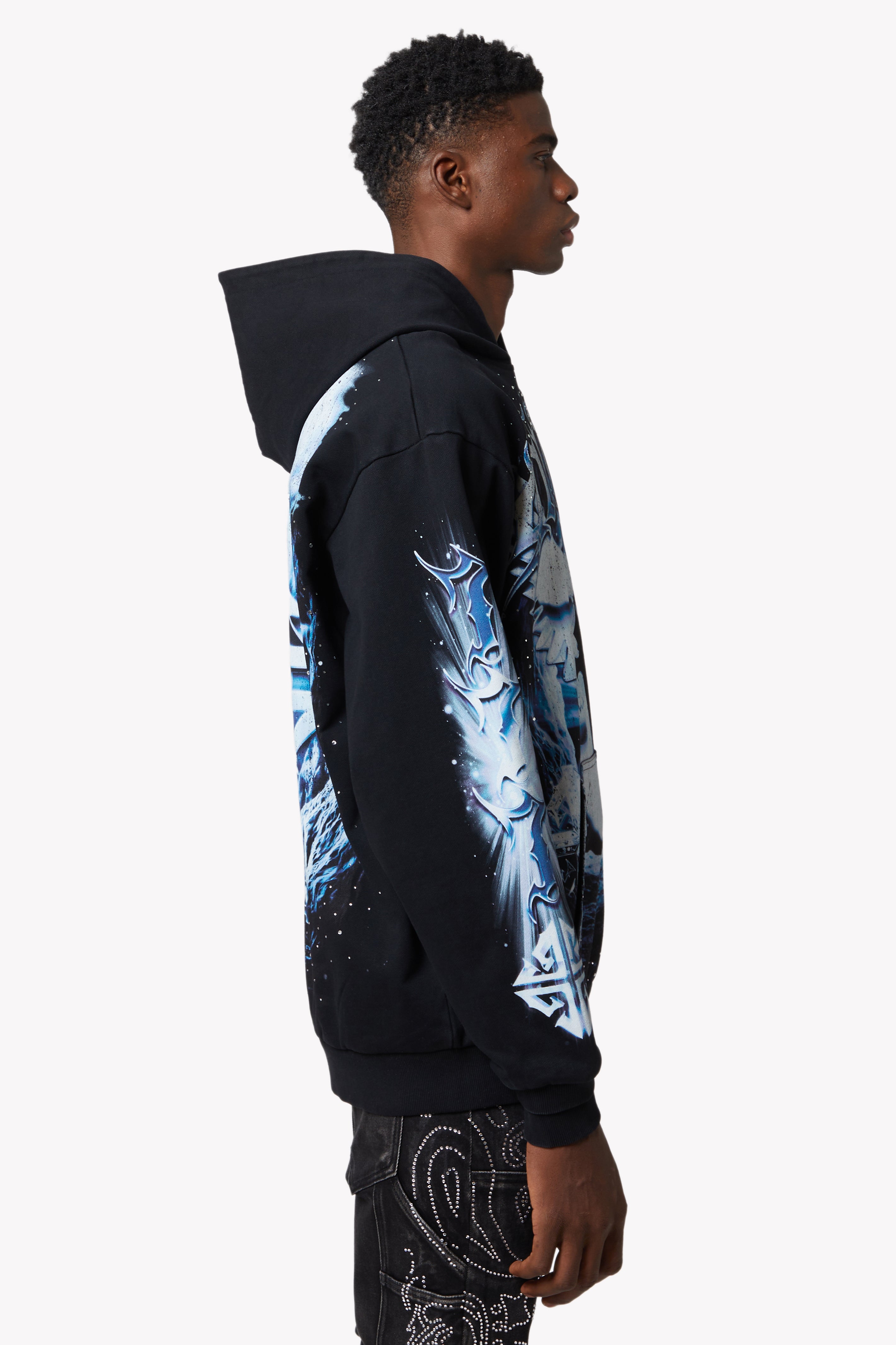 Black Heavens Vault Hoodie V1 – GUAPI CLOTHING FZ-LLC