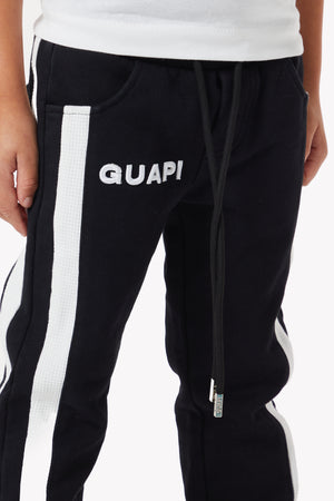 Obsidian Black Kids Sweat Pants