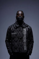 Obsidian Black Embellished Shirt