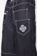 <tc>ジェイドブラックコンバーチブルダイスパンツ</tc>