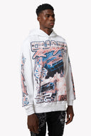 ホワイトニトロドリフトパーカーV1