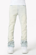 Vintage Blue Starry Sky Denim