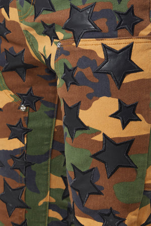Camo Stars Denim