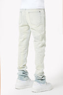 Vintage Blue Starry Sky Denim