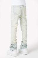Vintage Blue Starry Sky Denim