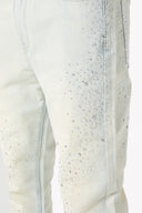 Vintage Blue Starry Sky Denim