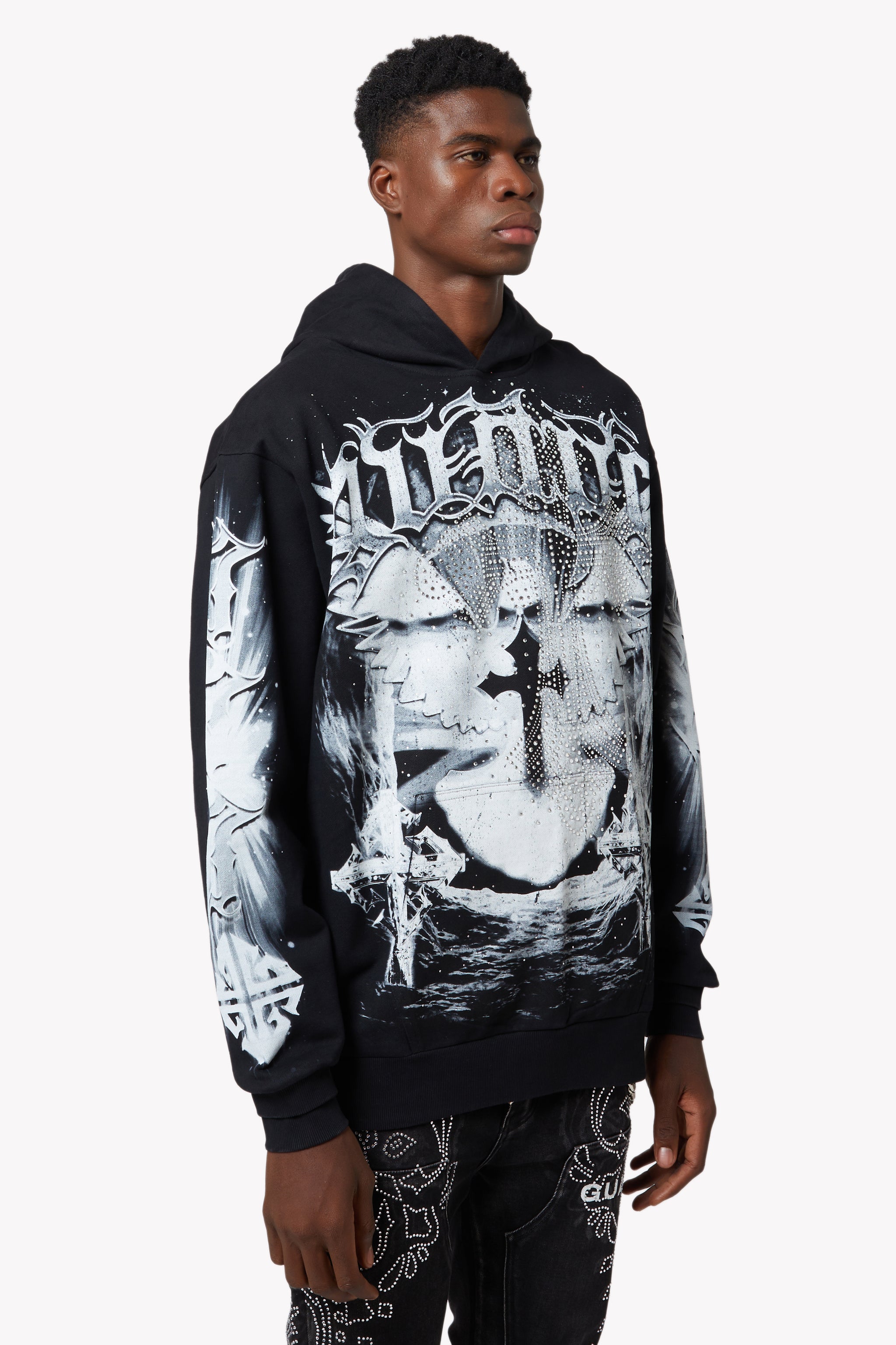 Black Heavens Vault Hoodie V3