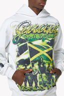 ホワイトワールドボスパーカー