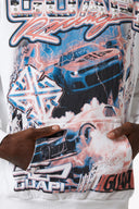 ホワイトニトロドリフトパーカーV1