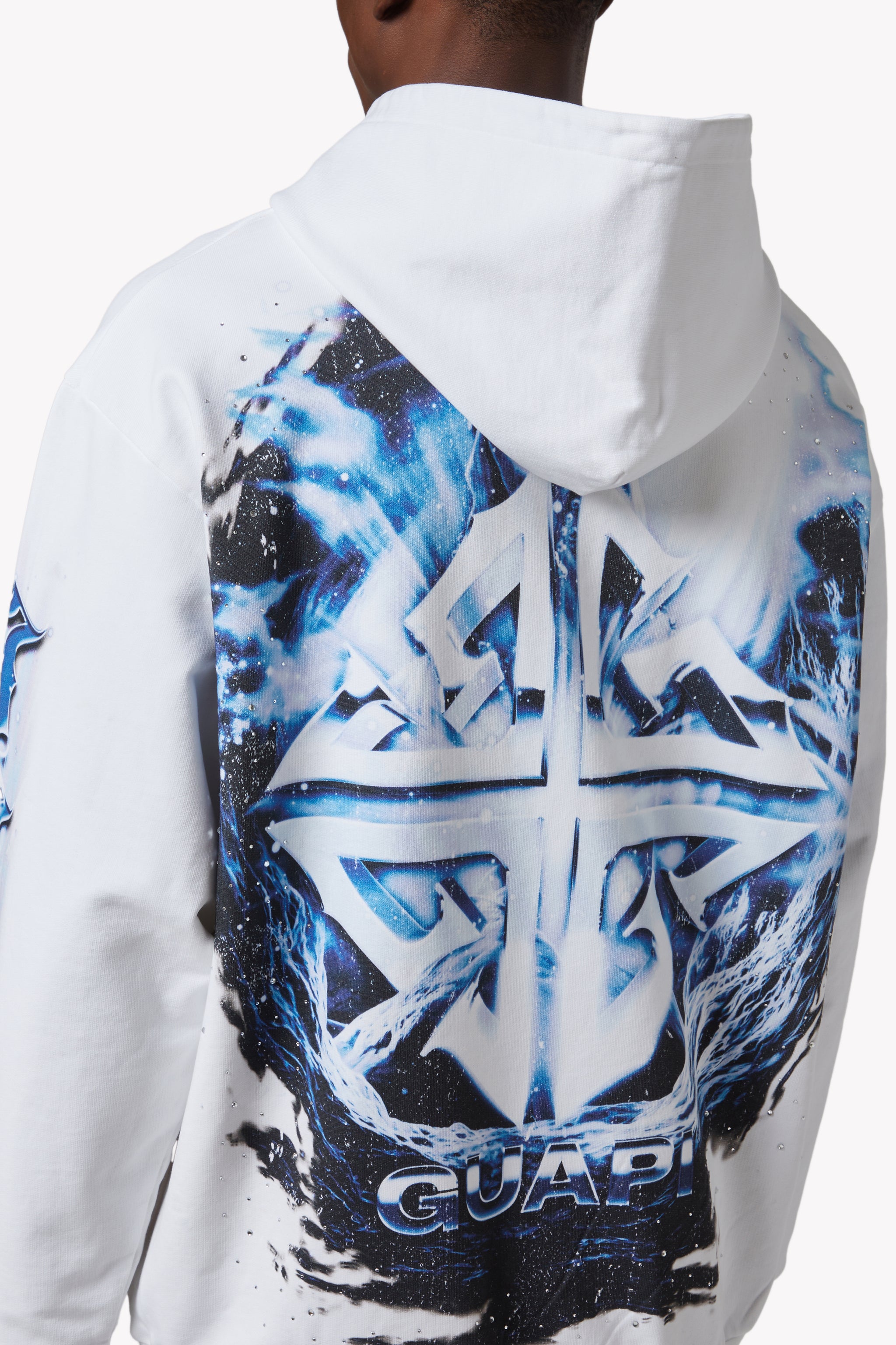 White Heavens Vault Hoodie V1