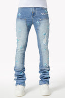 Aqua Blue Starflare Denim