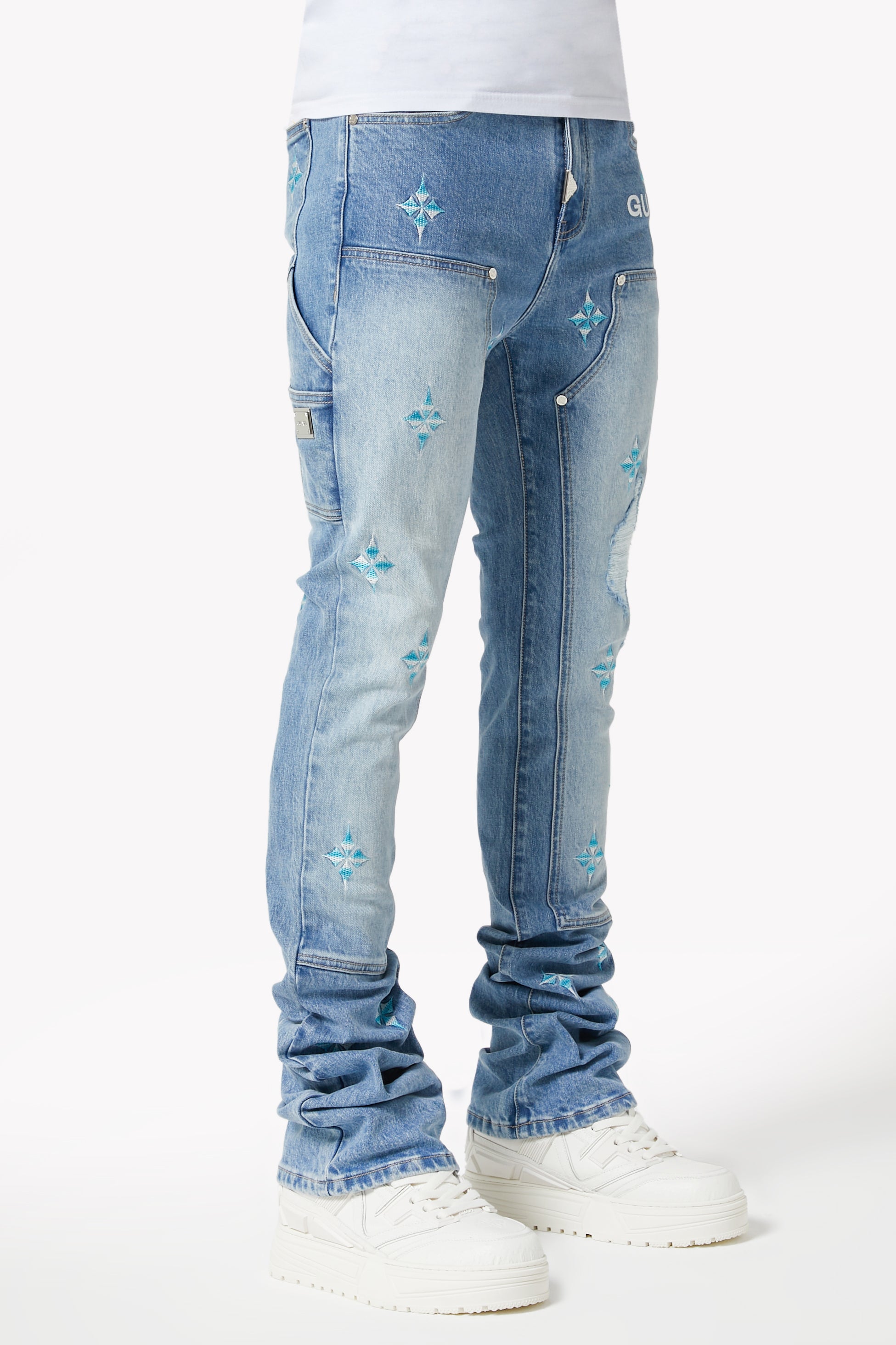 Aqua Blue Starflareデニム