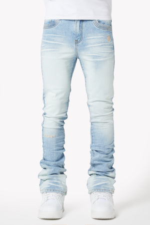 Aqua Blue Basics Stacked Denim V2