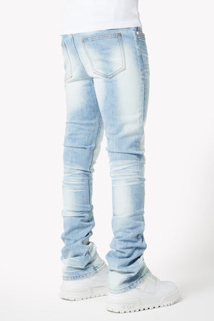 Aqua Blue Basics Stacked Denim V2