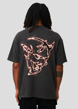 Stone Wash Dodge Demon Tee V2