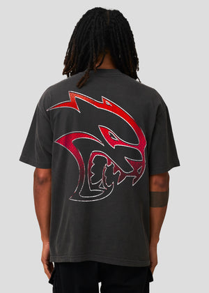 Stone Wash Dodge Hellcat Tee V3
